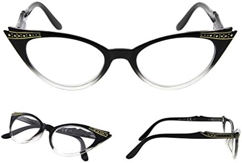 ОЧИЛА ЗА ЧЕТЕНЕ 3 опаковки Женски пури в ограничени бройки Котешки Очи Включват Слънчеви очила за четене За жени