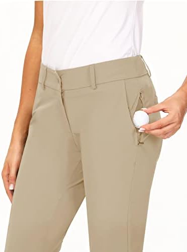 Дамски панталони за голф Hiverlay Pro бързо съхнещи Тънки Леки Работни Панталони с права на глезените Също така и за