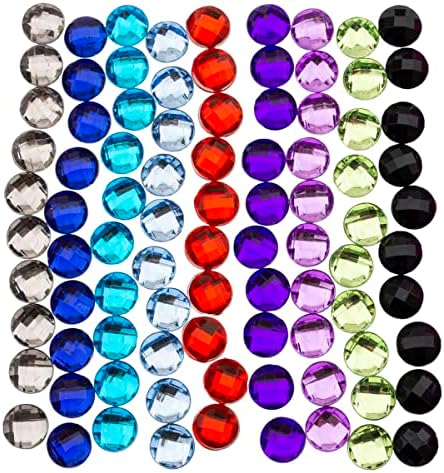 Годишният Лъч 8 мм Глобус Кройка Разнообразни Цветове 1000 бр. Кристали Стойност на Опаковката