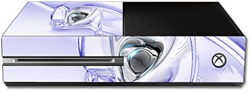 Кожата MightySkins, съвместима с конзолата на Microsoft Xbox One, обертывающий стикер скинове стъкло