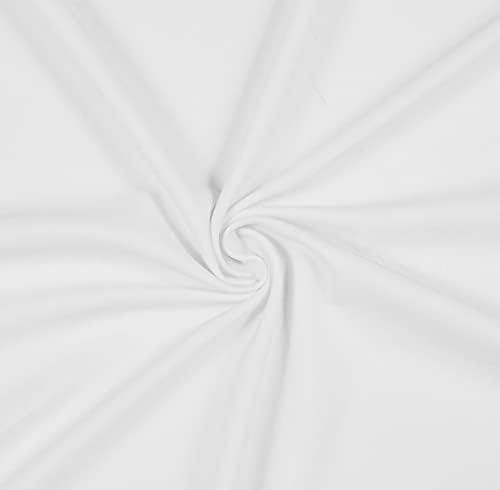 Мат трикотажная тъкани от найлон и ликра CHRISTINA Design за бански костюми 230 ГОРИВО - Бяла - Широчина 58/60 инча (150 см.) - 4-Лентов еластична материя - се Използва като облекла з