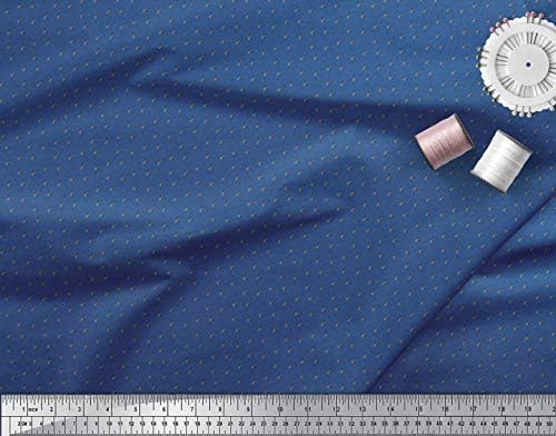 Памучен батистовая плат Soimoi, филтър за декориране на тениски с диаманти, печатни парцела ширина 56 см