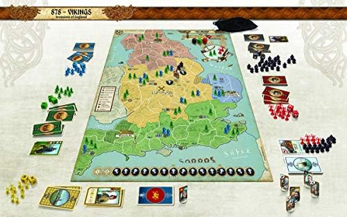 Игри Академия | Нахлуването на викингите в Англия 878, 2-ро издание на | игра | от 2 до 4 играчи