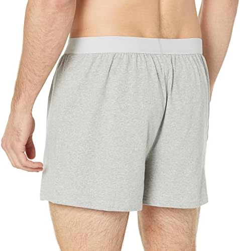 Мъжки къси панталони-боксерки от futon трикотаж Essentials (на разположение в магазините на Big & Tall), опаковка от 5