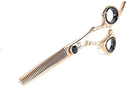 Ножици за коса 7.0 инча, Професионални Ножици за коса от Розово Злато серия Pro, Зашеметяващ чифт Ножици от Розово