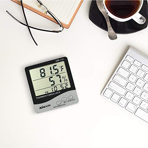 SXNBH Вътрешен-Външен LCD Дигитален Термометър-Влагомер, Измерване на Температура и Влажност, Датчик за Влажност, метеорологичната