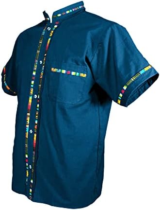 Мъжки мексикански ризи Guayabera с къс ръкав Made in Mexico, различни цветове