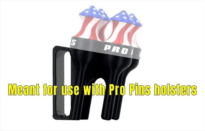 Pro Pins (4 опаковки) - Целеви щифтове (неръждаема стомана) с технология за магнитно заключване | най-Доброто в