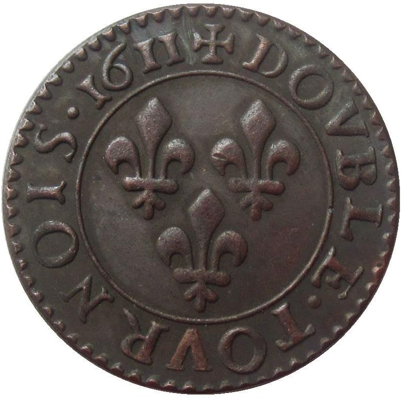1611 Френска Чуждестранна Копие от Медна Възпоменателни монети