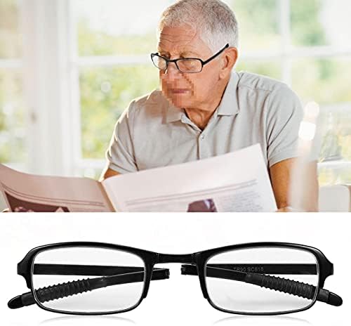 Очила за Далекогледство Yosoo Health Gear, Сгъваеми Очила, Компактни Сгъваеми Очила За четене 1.0 1.5 2.0 2.5 3.0 3.5 4.0 Допълнително