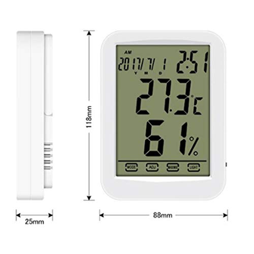 Стаен Термометър WXYNHHD - Електронен Стаен Термометър за измерване на температурата и влажността