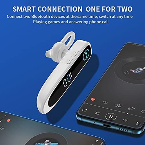 Безжични Bluetooth Слушалки FNSK, на стерео слушалки с една функция хендсфри, Бизнес-Слушалка с led дисплей, Безжична