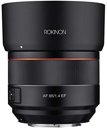 Обектив Rokinon 85мм F1.4 AF за Canon EF Mount, черен (IO85AF-C)