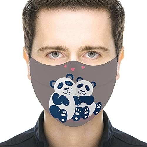 Моден многократна употреба моющийся работно облекло маска за прах устата покрива принт сладка двойка карикатура на животните