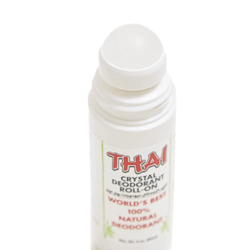Тайландски Дезодорант Камък Crystal Deodorant Mist Рол-Он, 3-Унция (опаковка от 24 броя)