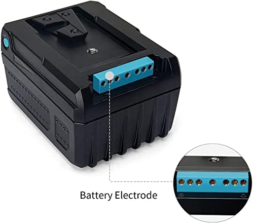 Батерия ANDYCINE Mini с V-Образно затваряне на V-Lock 95Wh 10A За свързване на панели и спирално на захранващия
