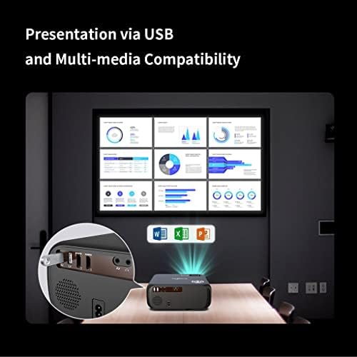 Проектор WENLII 1080p Td97 Android Led Full Video Projector Proyector За домашно кино 4k Филм Cinema Smart Phone в прожектор