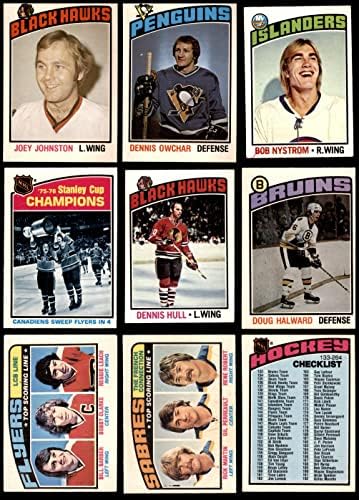 1976-77 За Хокей-Пи-Джи в НХЛ и Почти пълен комплект (Hockey Set) VG+