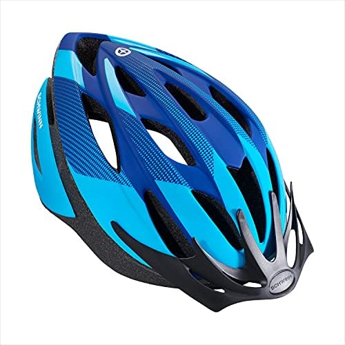 Лесен велосипеден шлем Schwinn Thrasher за възрастни, регулиране на засаждане в градуирана набиране, led и тунели