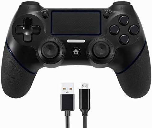 Безжичен контролер Sollop за PS4 Playstation 4 Slim Dualshock PC Sixaxies, Джойстик за дистанционно управление