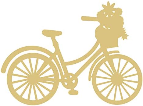Велосипеден Силует От Незаконченного Дърво Състезателни Педали Планински велосипед BMX Тур дьо Франс Форма MDF Платно