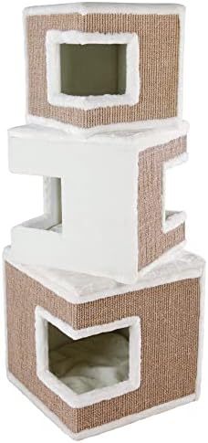 Етажната собственост ТРИКСИ Лило Cat | 3-Етажен Кондоминиумная кула | Повърхност за Драскотини | Подвижни