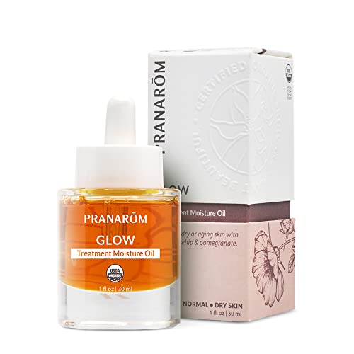 Pranarom - Glow Moisture Treatment Oil (1 унция / 30 мл) - Чисто и натурално Етерично масло, Овлажняващ крем