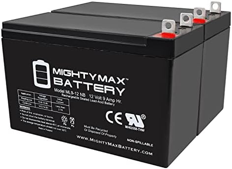 Преносимото батерия 12V 9AH SLA за электрогенератора Generac GP8000E - 2 опаковки