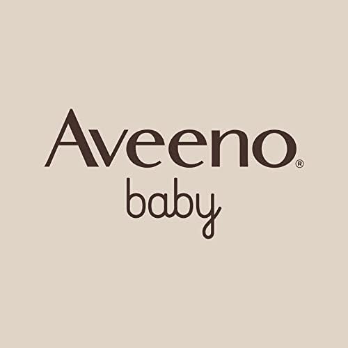 Aveeno Baby Успокояващ Хидратиращ Крем-препарат за измиване на тялото с естествена овесени ядки, за измиване на бебешки Ванички за Суха и Чувствителна кожа кучешка кожа