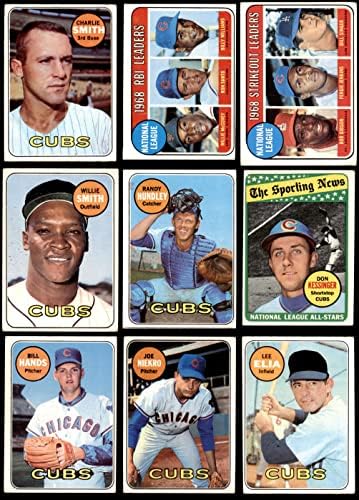 1969 Топпс Чикаго Къбс Близо до командния сет Чикаго Къбс (сет) VG+ Cubs