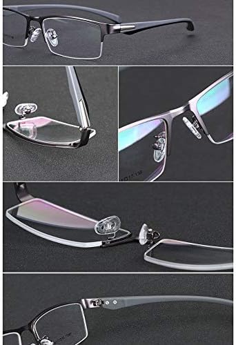 Фотохромичните Прогресивно Мультифокальные Очила В Метални Рамки с Половини Ръб, Лещи От Смола, Поляризирани Очила За