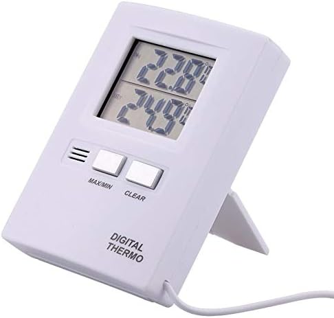 XJJZS точност ръководят LCD Цифров Термометър за стая и на улицата, Измерване на Температура, Тестер за батерии