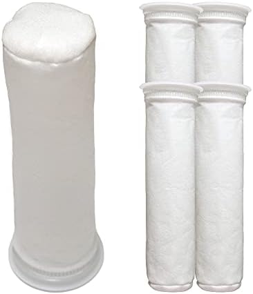4-инчов пръстен-цилиндрични, пухкава филтърни чорапи Reefsys 200 микрона, 4 опаковки