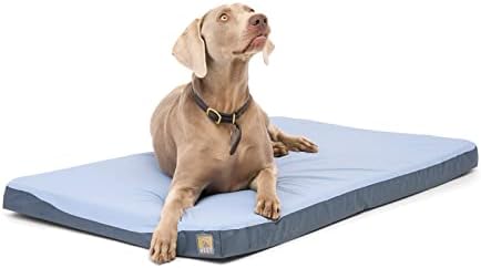 HEST Large Dog Bed - Преносим уличен матрак за кучета, устойчиви на прах и вода, 44 L x 30 W се препоръчва