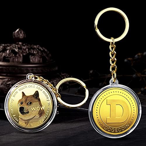 1 унция Златни Криптовалюты Dogecoin Ada Възпоменателна Монета Dogecoin 2021 Ограничен Тираж са подбрани Монета