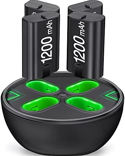 Зарядно устройство за Отделението блок контролер за Xbox One, Акумулаторна батерия Xbox 4X 1200 ма батерия за Xbox