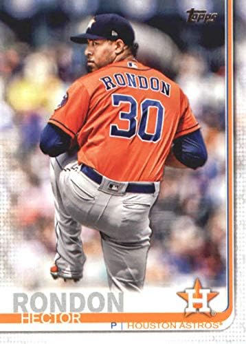 2019 Topps 91 Хектор Рондон Хюстън Астрос Серия 1 Бейзболна картичка MLB