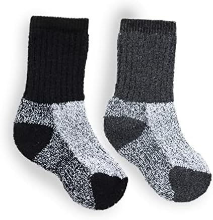 Детски Термоноски за Момчета и Момичета, Топли Зимни Чорапи за Обувки, 2 Опаковки, Изолирани Чорапи
