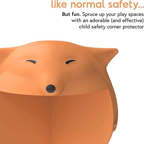 Предпазни ъгли за детска маса Quark Foxii - Дебел, удароустойчив силикон - Сладък ъглови брони за защита на вашите мебели от