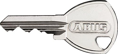 Окачени заключване ABUS 64TI/40 от титанова алуминиева сплав с ключ и стоманена скобой Protect Nano, Комплект от 3