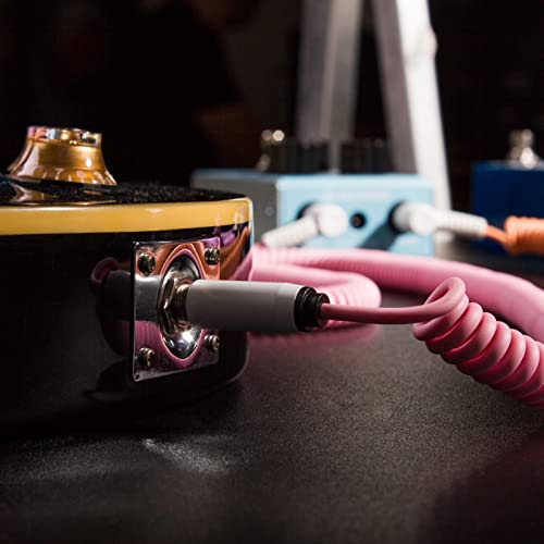 Специален аудио кабел MyVolts Candycord за китара, Директно от Големия Моно конектори до Големия Наклон на Моно