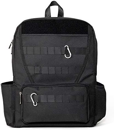 Мъжки тактическа чанта за памперси JumpOff Jo - Крилото - Тактическа раница за памперси в стил милитари с 8 джоба