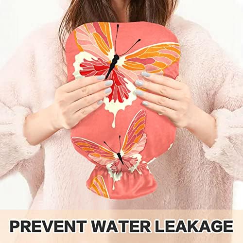 Бутилки с гореща вода с Капак Пеперуди Чанта за топла Вода за Облекчаване на болката, Спортни Травми, Чанта за Топла