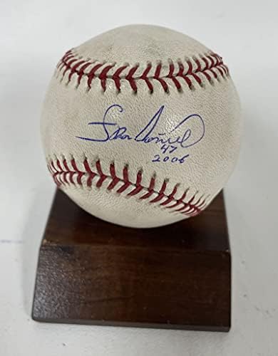 Франциско Лириано Подписа игра С автограф, като използвате Съответните Холограми Официалната Мейджър лийг бейзбол
