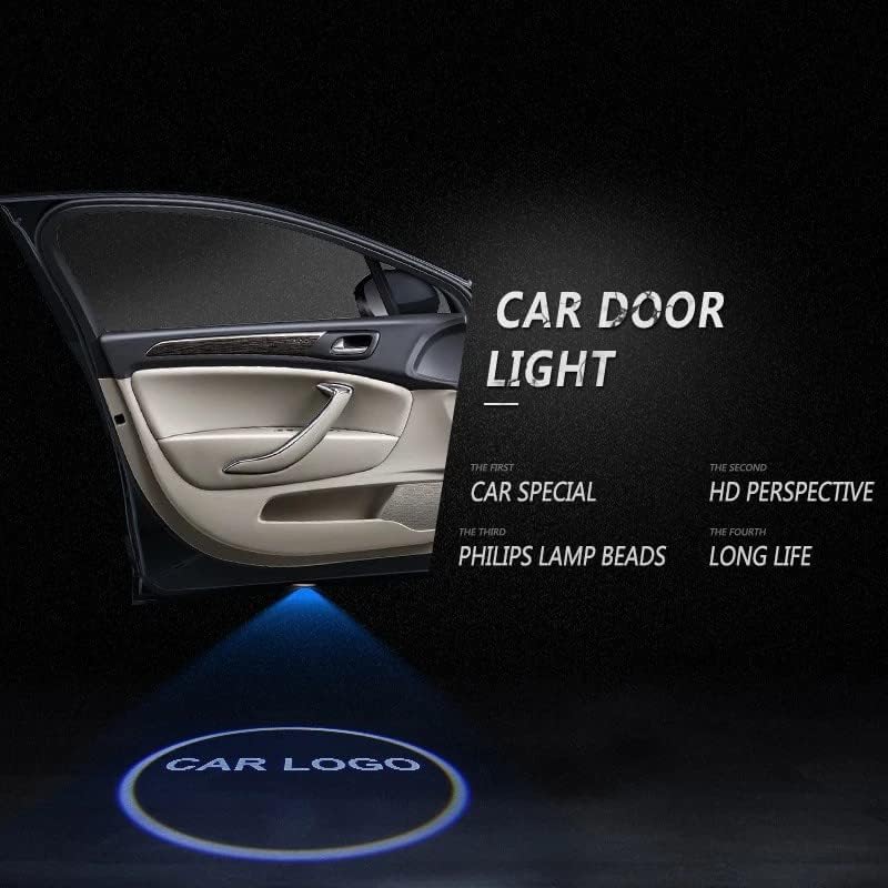 2 Опаковане на Лого Осветление на вратите на автомобила са Подходящи За Проектор Осветление Infiniti добре дошли Светлини