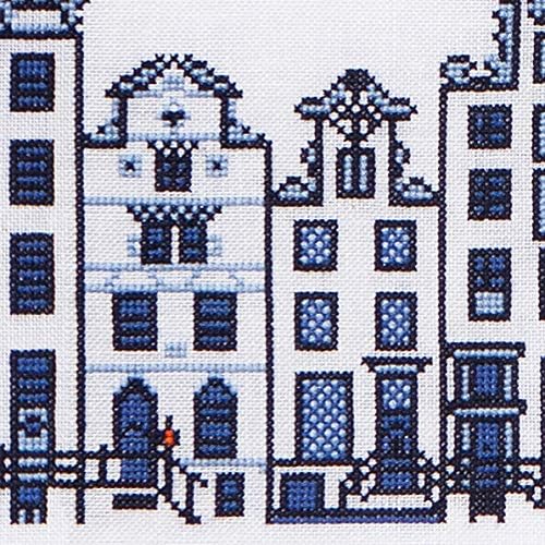 Теа Gouverneur - Комплект за бродерия на кръстат бод - City Street Амстердам - Aida - 16 парчета - за възрастни