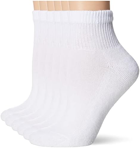 Дамски чорапи Hanes Ultimate с удобни чучур и ръчен шев на щиколотках в 6 опаковки