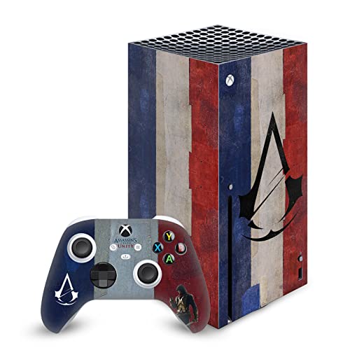 Дизайн на своята практика за главата Официално Лицензиран Assassin ' s Creed Флаг на Франция Unity Key Art Vinyl