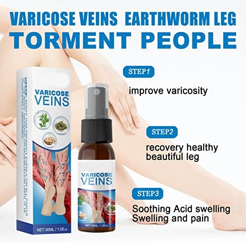 Спрей за лечение на разширени вени Veinhealing, спрей от разширени вени Veinhealing за краката, който подобрява кръвообращението
