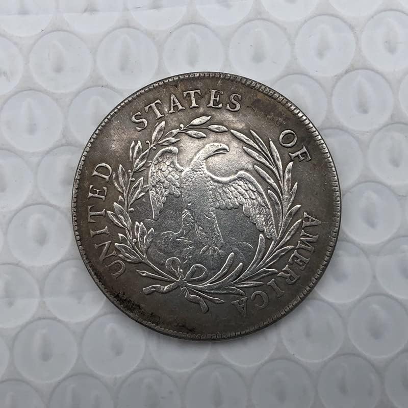 Старите американски монети 1795 година на Издаване Месинг със сребърно покритие, Монети Старинни Занаяти Чуждестранни